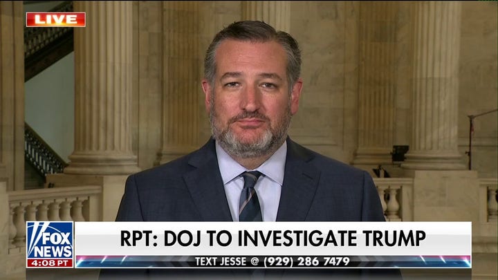 Ted Cruz DOJ has been turned into the partisan attack Ted Cruz: DOJ has been turned into the 'partisan attack dogs' of the Biden White House